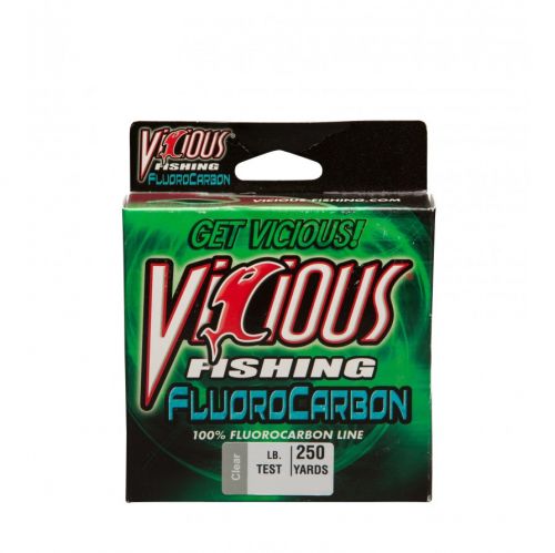 100% FLUOROCARBON 8 lb 250 CLEAR