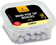 Mini Pop-up Boilie, pre-drilled white/nature Garlic 10mm 30g