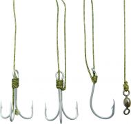 Black Big Bait Rig 100kg 110cm #3/0