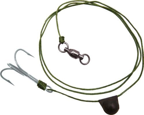 Black Cat Treble Bait Fish Rig 100kg 80cm #4/0 