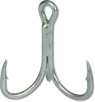 #3/0 Curved Point Treble Hook tin 5pcs