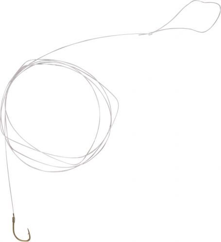 #18 Feeder Master hook-to-nylon bronze 3lbs 0,12mm 100cm 8 pieces